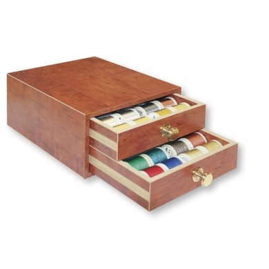 MADEIRA Mini Treasure Chest Metallic Yarn 42 bobbins 200 Mt. - 8112