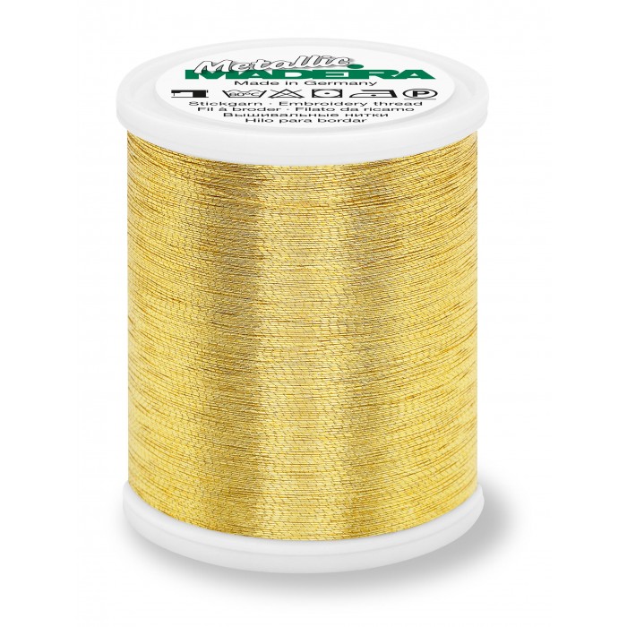 MADEIRA Metallic Colore GOLD 3 - 1000 Mt.