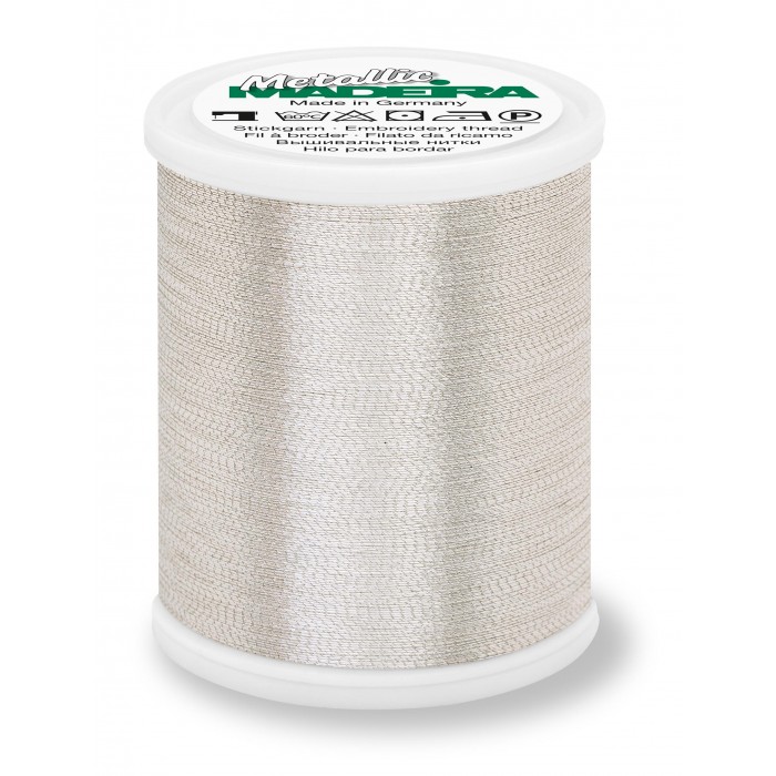 MADEIRA Metallic Colore SILVER - 1000 Mt.