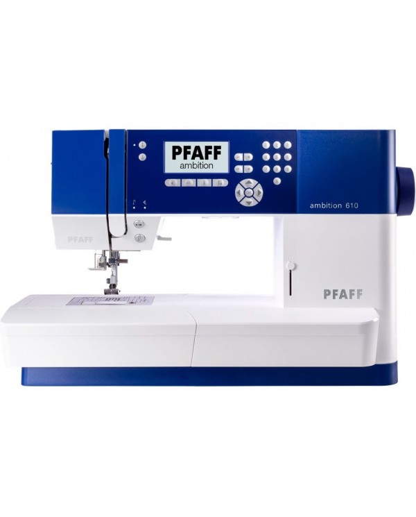 Pfaff Ambition 610 - Machine à coudre électronique à double alimentation