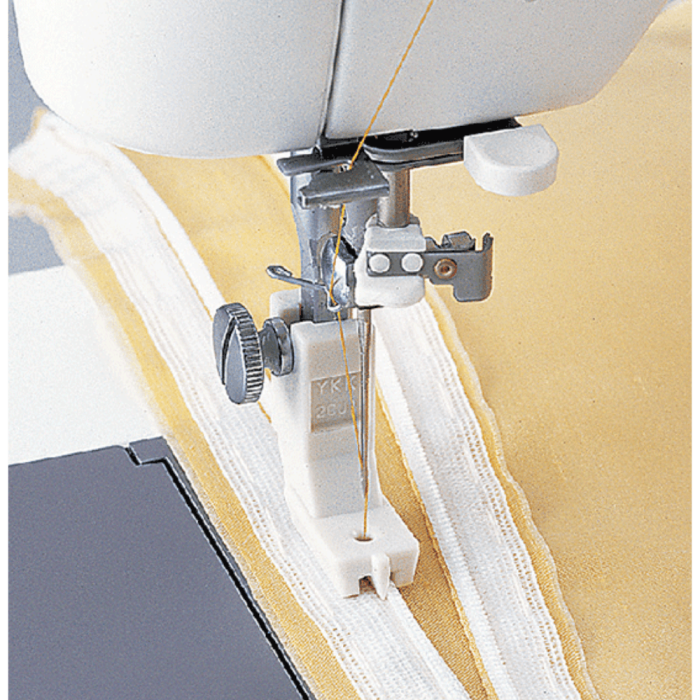 Juki Invisible Plastic Zipper Foot for TL Line - A9841-D25-BA0