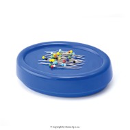 TEXI 4029 BLU Porta spille e aghi magnetici colore blu