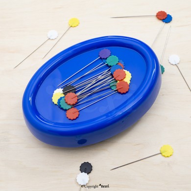 TEXI 4029 BLU Magnetic Pin and Needle Holder Blue