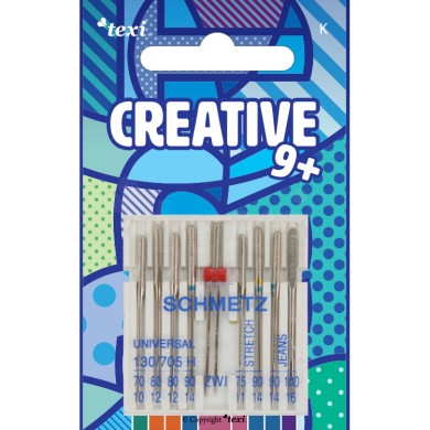 TEXI Aghi CREATIVE 9 130/705H 4 pcs misti 3 Universali,70x1, 80x2, ...