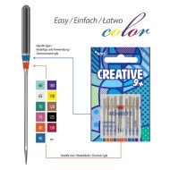 TEXI CREATIVE 9 Needles 130/705H 4 pcs mixed 3 Universali,70x1, 80x2, ...