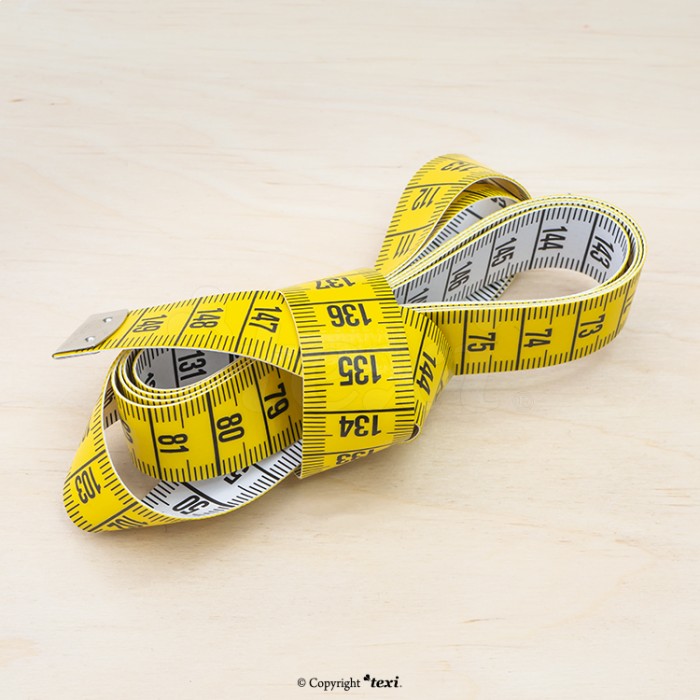 TEXI 4007 Tailor's tape measure, length 150 cm, width 19 mm