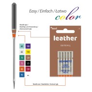 TEXI Aghi per PELLE 130/705 H-ET 5 pcs finezza 80