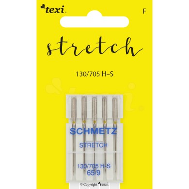TEXI STRETCH Needles 130/705 H-S 5 pcs, gauge 65