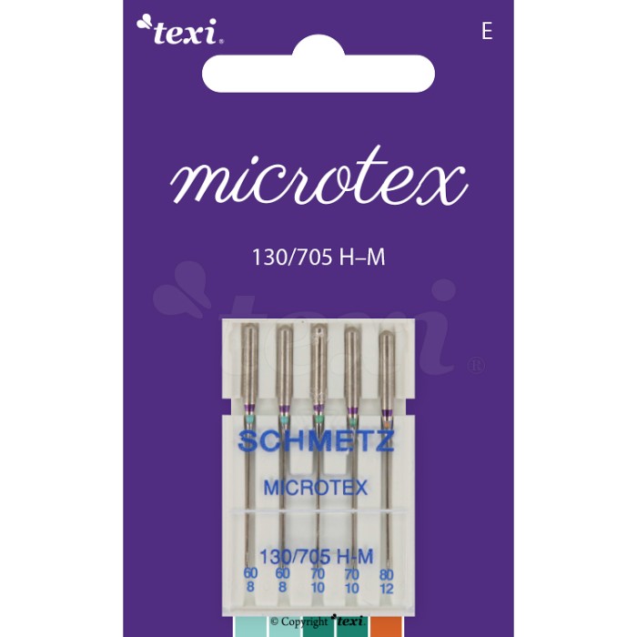 TEXI Aghi MICROTEX 130/705 H-M 5 pcs misti, 60x2, 70x2, 80x1