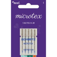 TEXI MICROTEX 130/705 H-M Needles 5 pcs mixed, 60x2, 70x2, 80x1