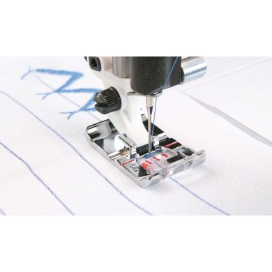 Husqvarna Viking 412975145 Pied S avec fenêtre transparente