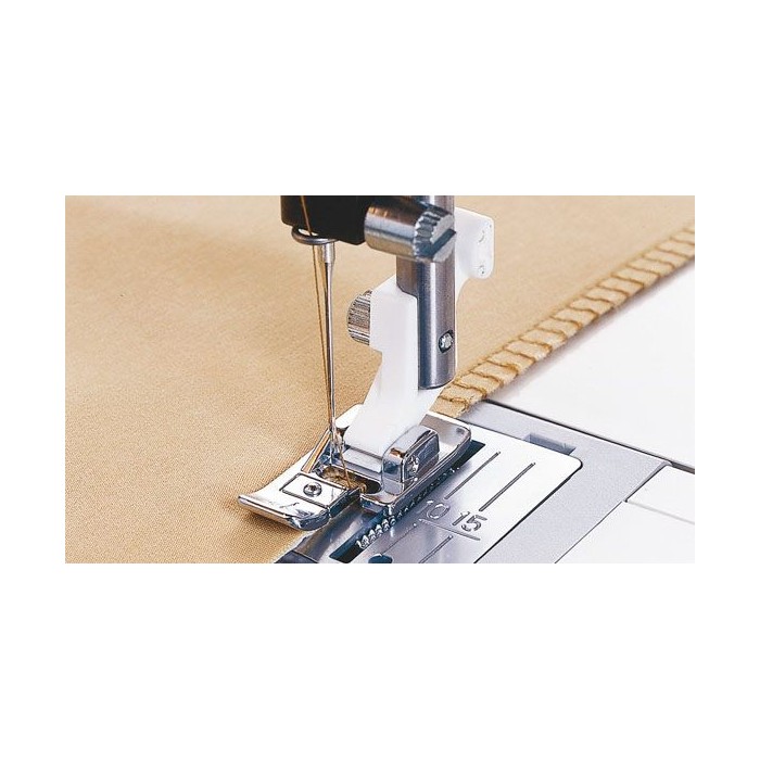 Husqvarna Viking 68011495 J foot for overdrawing with IDF system
