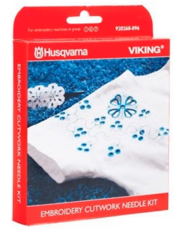 Husqvarna Viking 920268096 Embroidery Cutwork needle kit