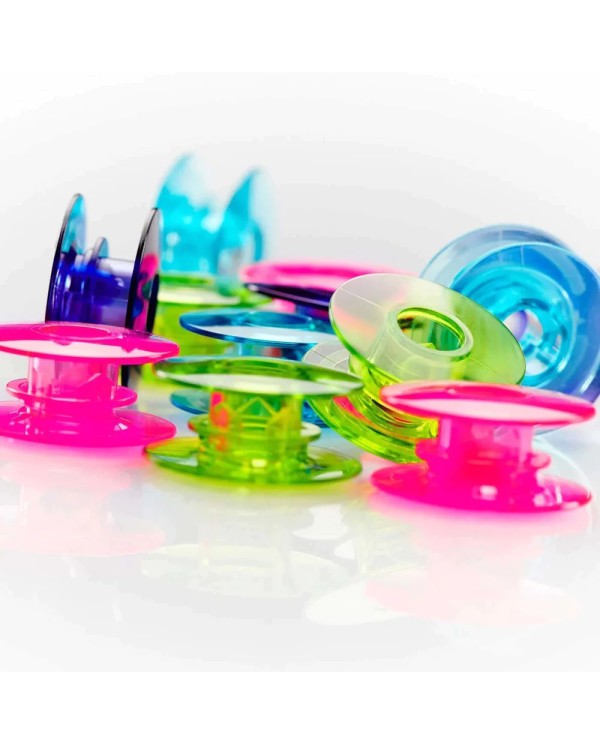 Husqvarna Viking 920364096 Colored plastic bobbins (20 pcs)