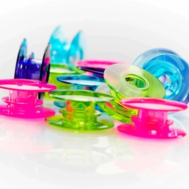 Husqvarna Viking 920364096 Canettes en plastique colorées (20 pièces)