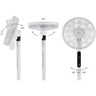 VIOLA Spring X9 Silent Floor Fan with Remote Control