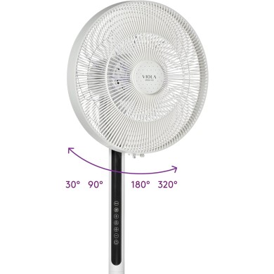 VIOLA Spring X32 Silent Floor Fan with Remote Control