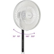 VIOLA Spring X32 Silent Floor Fan with Remote Control