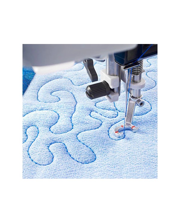 Pfaff 821064096 Pied à pointe ouverte en mouvement libre avec ressort