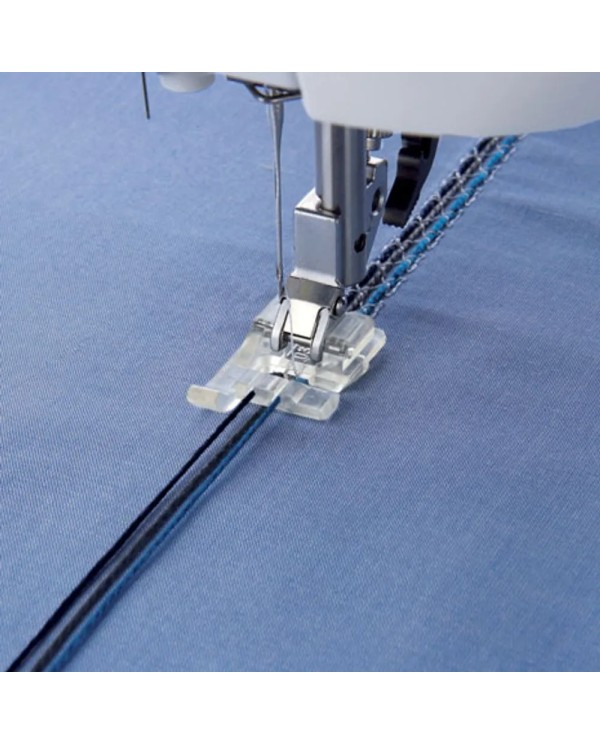 Pfaff 820666096 Pied de cordon à trois rainures