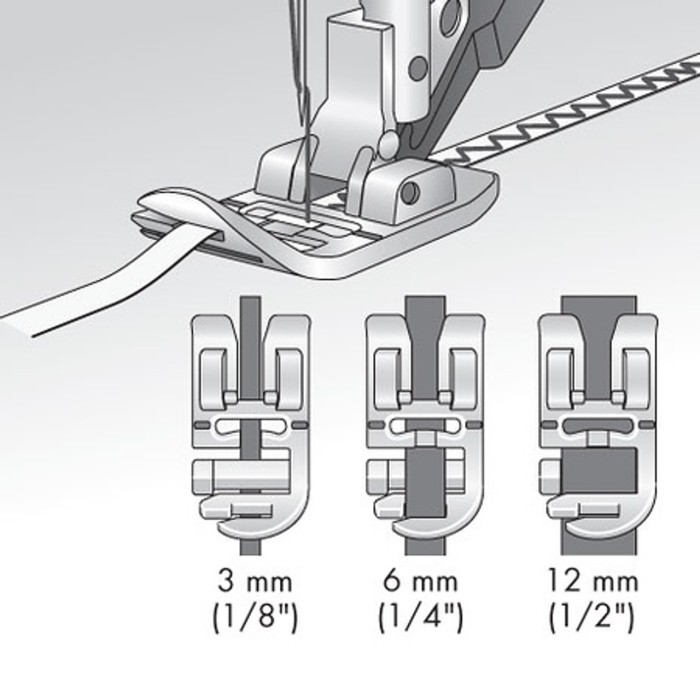 Pfaff 820614096 Foot for decorative finishing