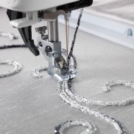 Pfaff 820912096 ensemble de pieds-de-biche spécial pour canapé en fil grossier...