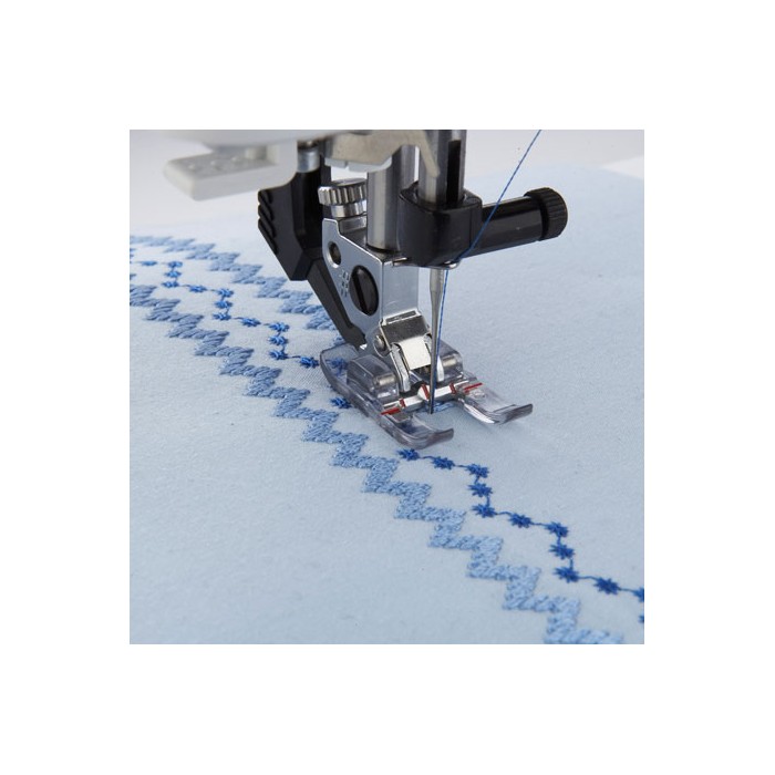 Pfaff 820916096 Transparent foot with open ends with IDT system