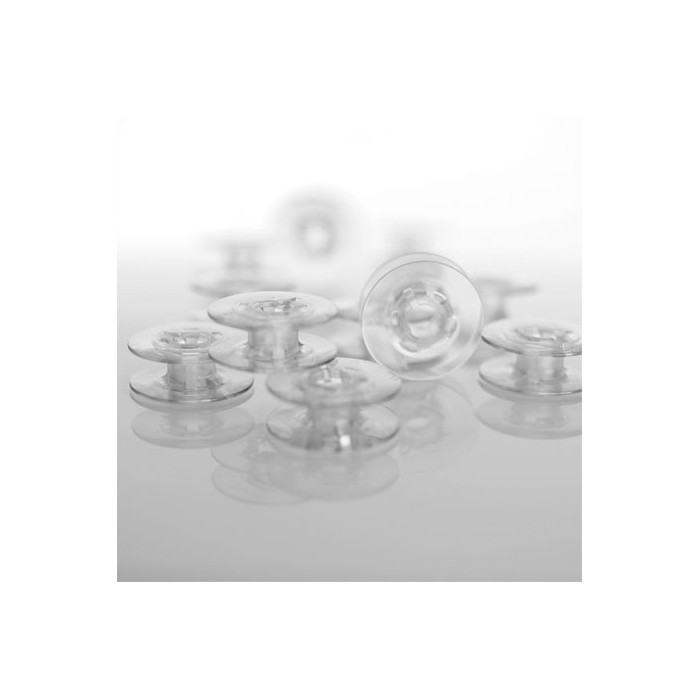 Pfaff 821038096 Paquet de 10 bobines transparentes