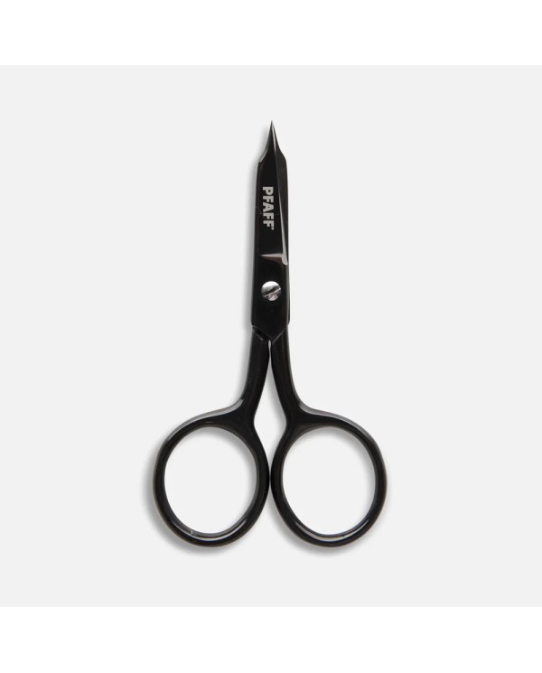 Pfaff 821287996 4"/10.2 cm Curved Embroidery Scissors with Micro Tip
