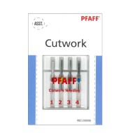Pfaff 821206096 Aghi per intaglio automatico cutwork - Blister da 4 aghi