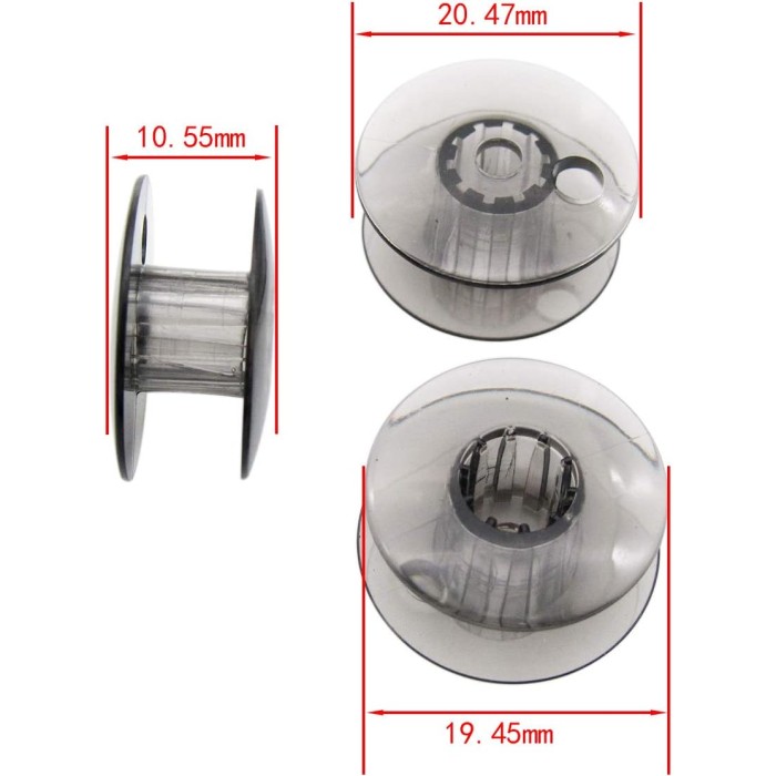 Singer 359838 10 Spoline per Serie Inspiration