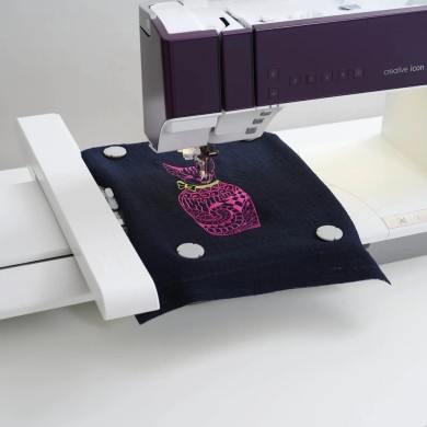 Pfaff 821097096 creative Grand Metal Hoop Telaio metallico 240 x 150 mm