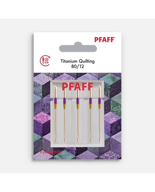Pfaff 821314096 Quilting Needles Blister of 5 pcs 80