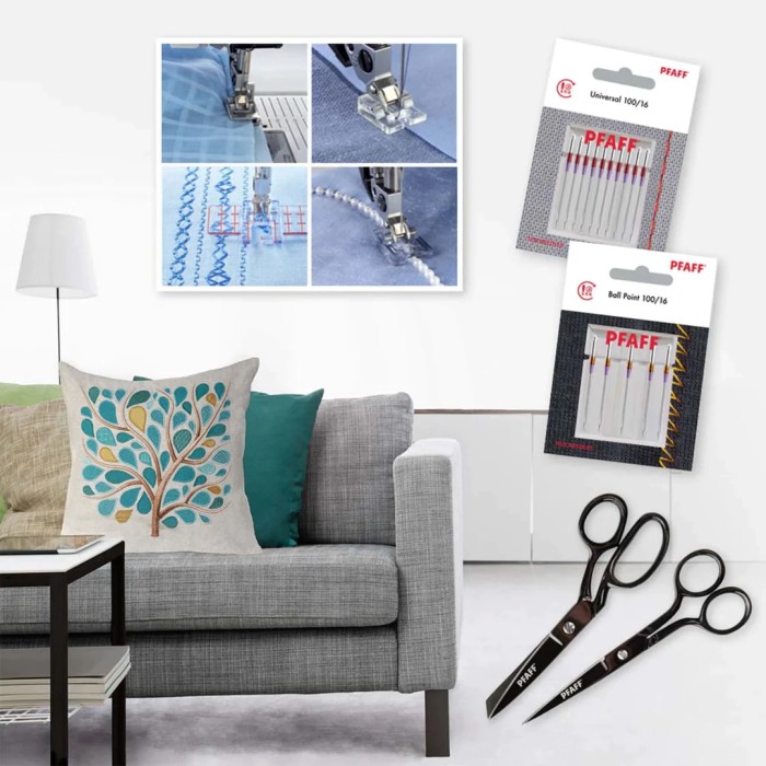 Pfaff Kit d’accessoires pour la décoration intérieure