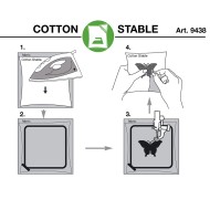 MADEIRA 9438 Stabilisateur Coton Stable Déchirable Broderie Blanche