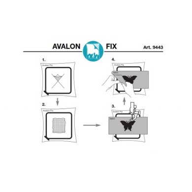 MADEIRA 9443 Avalon Stabilizer Fix Car Embroidery Soluble Water Soluble Adhesive