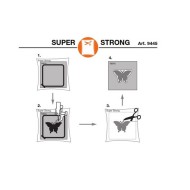 MADEIRA 9445 Stabilizzatore Super Strong Cut Away Bianco ricamo