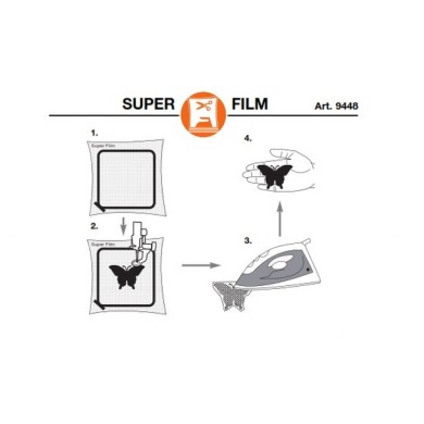 MADEIRA 9448 Perforated Thermo Soluble Super Film Stabilizer
