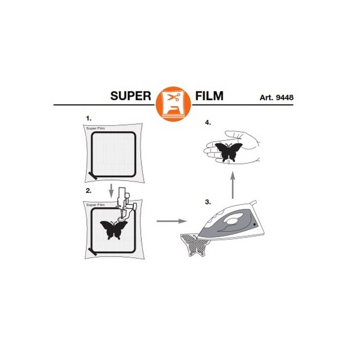MADEIRA 9448 Super stabilisateur de film thermosoluble perforé