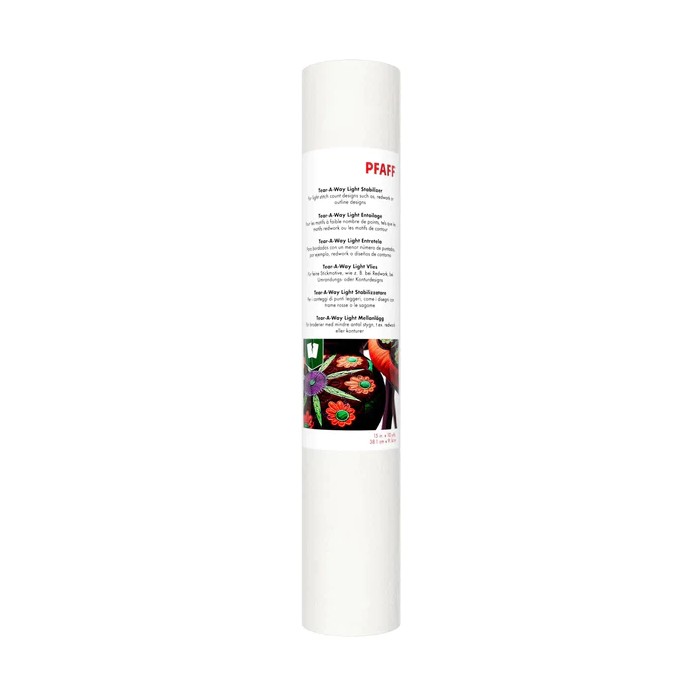 PFAFF 821396096 Tear-A-Way Tear-Off Stabilizer for Medium Heavy Fabrics