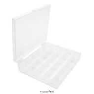 TEXI 4033 Boîte pour ranger 25 bobines (bobines non incluses)