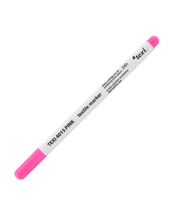 TEXI 4015 Stylo rétractable rose