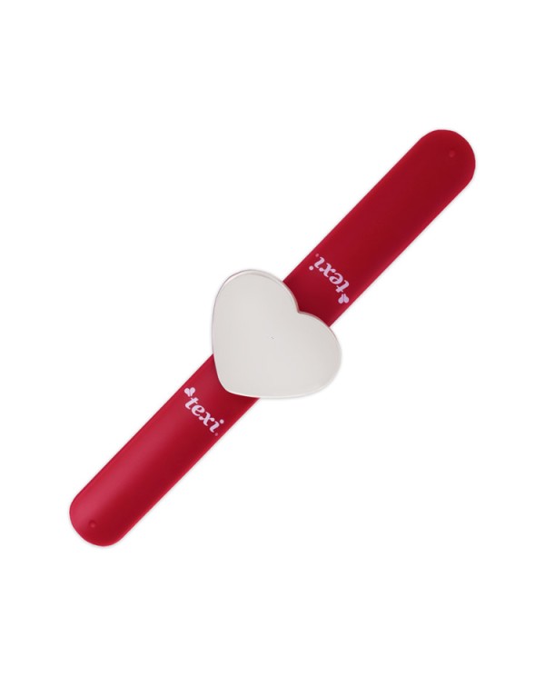 TEXI LOVE RED Bracelet épingle magnétique