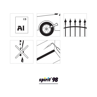 SPIRIT 98 Spray di Alluminio