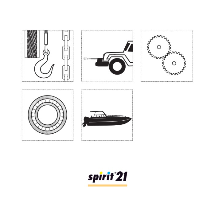 SPIRIT 21 EP Spray lubrifiant