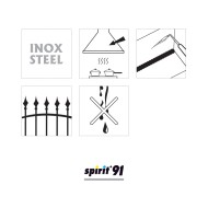 SPIRIT 91 Spray di Acciaio Inox
