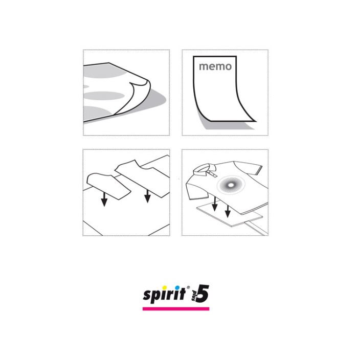 SPIRIT 5 Plus Adesivo temporaneo per serigrafia a potenza aumentata