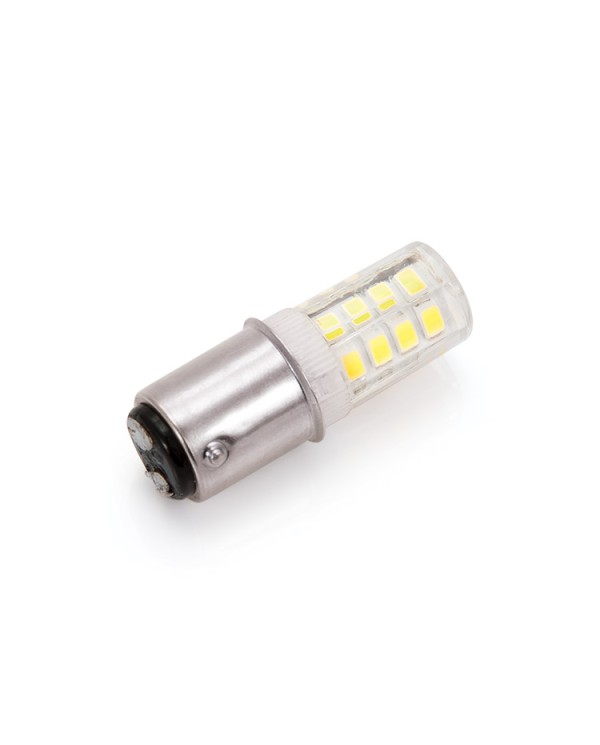 TEXI Ampoule LED BA15D pour machine à coudre domestique - 230 V, 2 W
