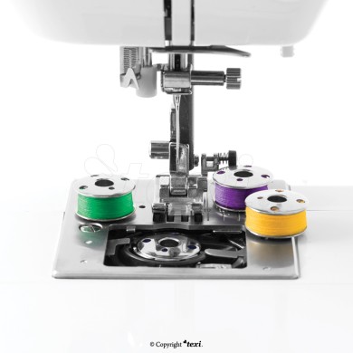 TEXI 3009 Lot de 3 bobines métalliques convexes