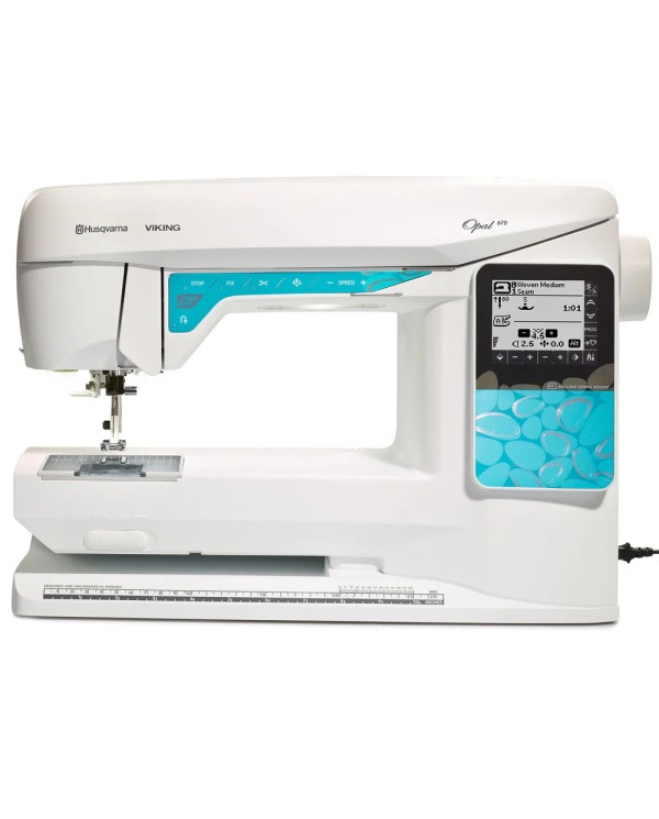 Husqvarna Viking Opal 670 - Machine à coudre électronique